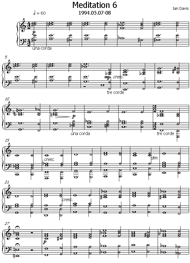 Meditation 6, page 1